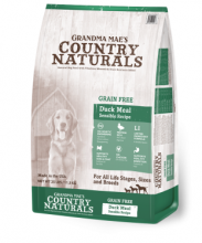 Country Naturals 無穀物鴨肉防敏配方狗糧 Grain Free Duck Meal Sensible Recipe 25磅