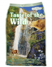 Taste of the Wild 無穀物 烤鹿肉+煙燻三文魚配方 全貓糧 6.6kg (綠)
