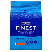 Fish4Dogs Finest Fish 沙甸魚 無麩質 低敏 (成犬) 配方 細粒 1.5KG