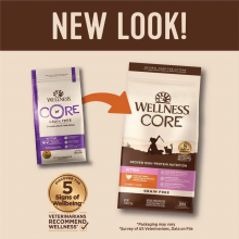 Wellness CORE 無穀物貓乾糧 - 幼貓配方 5LBS (CODE: 8842)