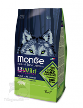 Monge 低穀物 野豬肉配方 成犬乾糧 15Kg