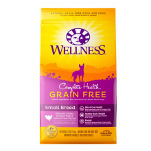 WELLNESS COMPLETE HEALTH 無穀物 小型成犬雞肉三文魚配方 4磅 (CODE: 89152)