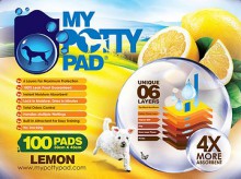 My Potty Pad  殿堂吸寵物尿墊 100片裝 (檸檬味) 33 cm x 45cm