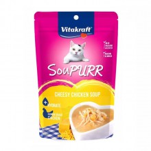 Vitakraft 貓濕包 香濃起司雞湯 50g