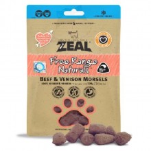ZEAL 無穀物冷凍脫水牛+鹿純肉 貓狗小食 (NP036F) 100g $70@1包,$130@2包