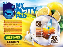 My Potty Pad  殿堂吸寵物尿墊 50片裝 (檸檬味) 45 cm x 60cm