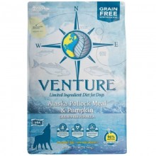 Earthborn Venture 阿拉斯加鱈魚+南瓜 單一蛋白配方 全犬 25磅