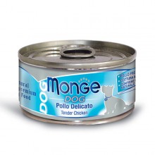 MONGE 狗罐頭-鮮味雞肉系列 鮮雞肉柳口味 95G