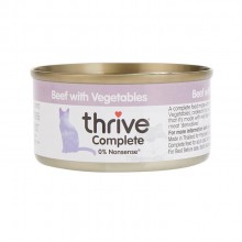 Thrive 脆樂芙 整全貓罐頭 (牛肉、蔬菜) 75G