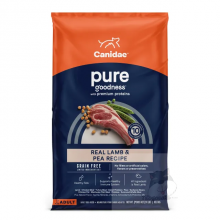 Canidae PURE with Lamb 無穀物元素成犬配方(羊肉&豌豆) 12磅