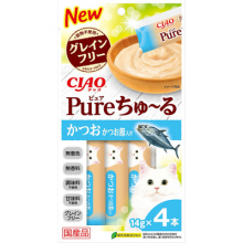 Ciao SC-322 Pure 鰹魚+帶子醬 (無添加) 14g (4本)