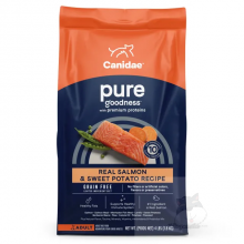 Canidae Pure Salmon and Sweet Potato 無穀物海洋成犬配方 (三文魚&甜薯) 4磅