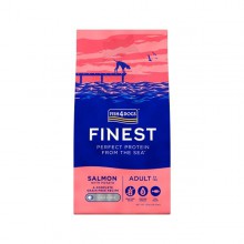 Fish4Dogs 鮭魚無麩質低敏配方(成犬) 12KG 大粒
