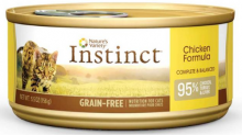 Nature's Variety Instinct Cat Canned Food - Grain Free Chicken 5.5oz
