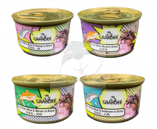 Grandee 無穀物 貓罐頭 4款 試食優惠 (每味1罐, 共4罐)