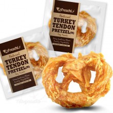 A Freschi Srl Natural Turkey Tendon Pretzel 艾富鮮天然火雞筋蝴蝶形(M)36g