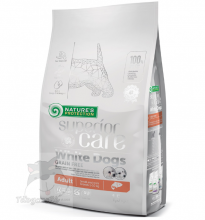 Nature's Protection White Dog Adult 去淚痕美毛 (低敏三文魚) 小型成犬糧 (10個月或以上) 1.5kg