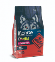 Monge 低穀物 野生鹿肉配方 成犬乾糧 15Kg