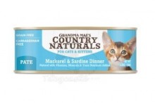 Country Naturals 無穀物鯖魚和沙丁配方 貓罐頭 5.5oz