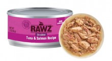 Rawz 貓罐頭 - 吞拿魚 三文魚 (肉絲) 85G