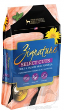 Zignature Select Cuts 卓越精選天然狗糧 - 鱒魚及三文魚配方 4LBS