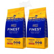 Fish4Dogs 深海魚無麩質低敏配方(成犬) 12KG 細粒 (兩包6KG)