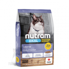 Nutram I17 Ideal Solution Support® Indoor Shedding Natural Cat Food 控制掉毛室內天然貓糧 5.4KG