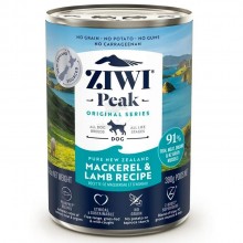 ZiwiPeak 鯖魚羊配方 鮮肉狗罐頭 390G