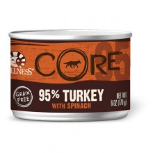 Wellness CORE95% 火雞肉配菠菜狗罐頭 6OZ