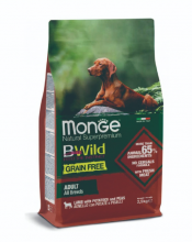 Monge 無穀物 羊肉薯仔豌豆配方 成犬乾糧 2.5Kg