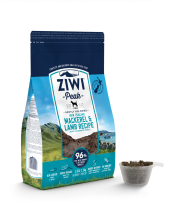 ZiwiPeak 風乾狗糧 Air-Dried Mackerel & Lamb  鯖魚及羊肉配方 1KG