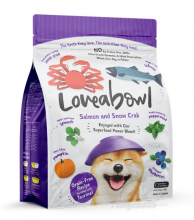 LOVEABOWL 無穀物狗糧 - 三文魚和雪蟹 1.4kg