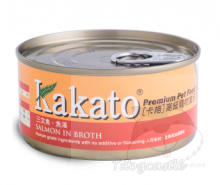 Kakato Salmon in Broth 三文魚+魚湯 70g
