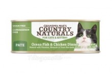 Country Naturals 無穀物深海魚雞肉醬煮配方 貓罐頭 5.5oz
