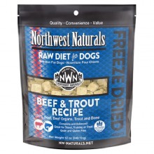 Northwest Naturals for Dog 冷凍脫水牛+鱒魚狗糧 12oz