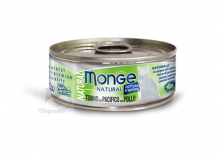 Monge 野生海魚系列 - 吞拿魚+雞 (青) 80g