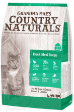 COUNTRY NATURALS 有穀鴨肉亮毛護膚貓糧 3磅