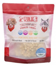 PURE 凍乾純三文魚粒 200G (貓犬適用)