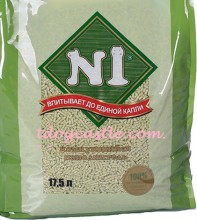 N1-Natural 天然綠茶 / 原味豆腐砂 17.5L