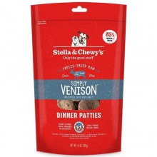 Stella & Chewys 美國狗糧 - 凍乾脫水肉餅 - Simply Venison 單一鹿肉配方 14oz