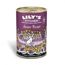 Lily's Kitichen Senior Recipe 老犬配方火雞狗罐頭 (火雞+蔓越莓+防風草) 400g