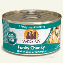 WeRuVa Classic Chicken 經典雞肉系列 - Funky Chunky 無骨及去皮雞胸肉、南瓜 170G