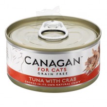 Canagan 原之選 吞拿魚+蟹肉配方罐頭 75g
