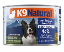 K9 NATURAL 牛肉盛宴 主食狗罐頭  370G