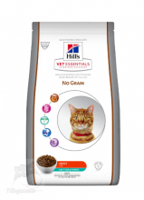 Hills VetEssentials Adult - No Grain (607411) 無穀物成貓獸醫配方乾糧 (吞拿魚及薯仔) 1.5kg  訂購大約7個工作天