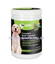 DR.pet Complete Multi-Vitamin & Minerals for Dogs 綜合維他命礦物質肉粒(雞肝味) 240G
