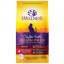 Wellness Complete Health 無穀物老貓專用配方  5LBS (Code: 9227)