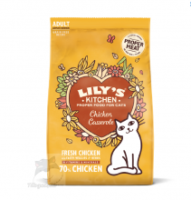 Lily's Kitchen 無穀物 滋味雞肉餐 貓乾糧 2kg (黃袋)