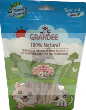 Grandee 風乾小食 蘆筍秋葵雞肉 50g (貓犬用)