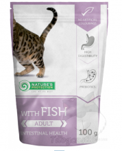Nature's Protection 貓濕糧 – 改善腸道 魚味 (成貓用) 100g